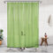 Barossa Design Extra langer innerer Duschvorhang mit 3 Magneten, 182,9 x 213,4 cm, XL, wasserdicht, PEVA, leicht, Duschvorhang für Badezimmer, PVC-frei, Metallösen, transparentes Grün