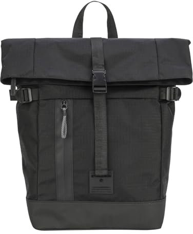 Strellson - Northwood Reiserucksack für Männer, Daypack aus Polyester, 27x42x16 cm (Schwarz)