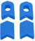 Fahrrad Kurbelschutz, Schutz für Kurbelstiefel, MTB Mountainbike Kurbelsatzkappen Schutz, Silikon Fahrrad Kurbelgehäuse Abdeckung Kurbelhülse Arm Boot Protector, Schützen und stylen Sie(Blau)