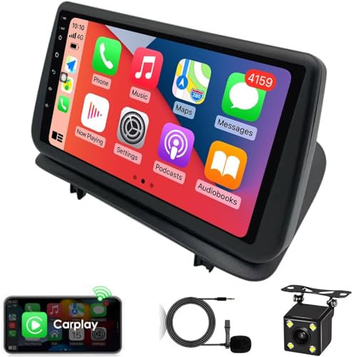 Autoradio Android 11 per Rena-ULT Clio (2006-2019) con Carplay Navigazione GPS per Auto Android IPS Touch Screen unità Principale da 9 Pollici Lettore Video multimediale con navigatore satellitare