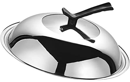 Mikinona Topfdeckel Aus Und Runder Deckel Für Töpfe Und Pfannen Praktischer Pfannendeckel Als Ersatz Für Küchenkochgeschirr