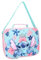 STITCH Lunchtime! - Bolsa de almuerzo de poliéster con bandolera - dimensiones 25x19x8cm - Original Disney Lilo y Stitch