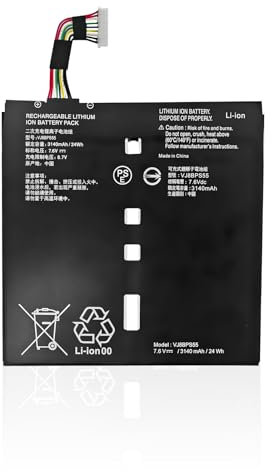 szyuya VJ8BPS55 24Wh Batteries d'ordinateur Portable pour Sony VAIO A12 BNA-WB-P10727 Tablet PC (7.6V 3140mAh)