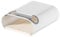 WilTec Support Mural pour vélo Blanc 25,6 x 30 x 11,4 cm jusqu'à 25 kg, Support Universel pour Bicyclette, Suspension de vélocipède Ø 55 mm Tube supérieur & 500 mm Largeur du Guidon