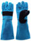WYYFXY® Bissfeste Handschuhe Tieren, 45cm Katzenhandschuh Dornenfeste Handschuhe Anti Biss Arbeitshandschuhe Rindsleder für Schweißen, Gartenarbeit, Umgang mit Hunden Katzen