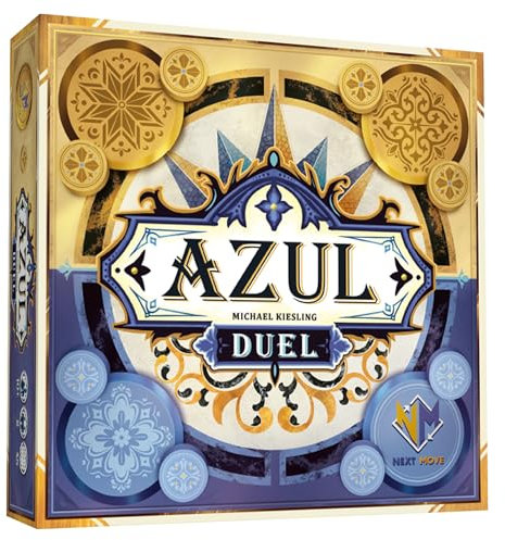 Azul Duel Brettspiel – Wettbewerbsfähiges Strategiespiel zum Platzieren von Ziegeln, tolle Mosaikkunst und schnelles Spiel für Kinder und Erwachsene, ab 8 Jahren, 2 Spieler, 30-45 Minuten Spielspaß