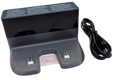 bdfndjnm Station De Charge CH1822, Compatible for ECOVACS Aspirateur Robot T8 AIVI, T8 +, T9 +, N8 +, N8 Pro, T9 AIVI(Dock and EU Cable)