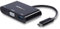 StarTech.com Adaptateur multiport USB-C vers VGA - Convertisseur USB Type-C de voyage avec port USB-A et Power Delivery (CDP2VGAUACP)