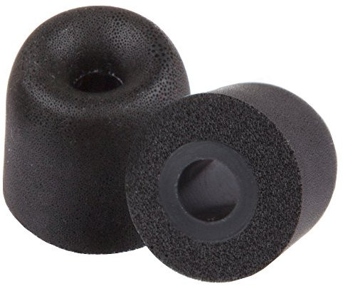 Xcessor FX4.9 (M) 4 Paar Memory Foam In Ear Kopfhörer Ohrpolster Größe Mittel. Schwarz