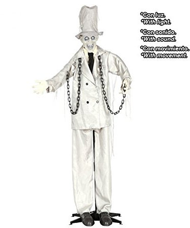 Guirca Zombie con Cadenas Luz, Sonido y Movimiento 185 Cm
