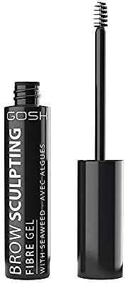 GOSH GO408825 Brow Sculpting Fibre Gel 001 Nutmeg - Gosh for Adults, Designed for Daily Beauty and Care