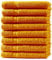 8X Gästetuch | Terra | 100% Baumwolle Frottier | Oeko-TEX® Standard 100 | Premium Qualität 500 g/m²