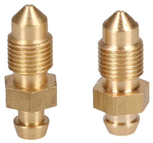 AB Tools Brass Brake Caliper Bleeding Bleed Nipple Screw Bleedscrew M10 x 1mm 2pc