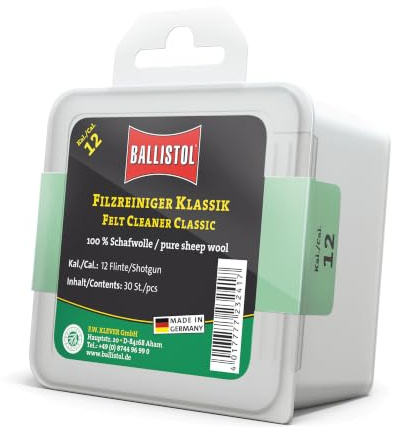 BALLISTOL Filz Reiniger Klassik Kal. Schrot 12-30 Stück