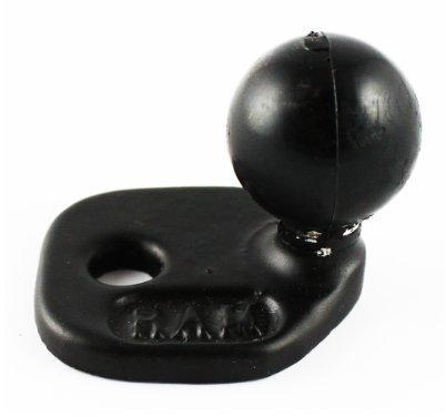 RAM Mounts RAM 1.5 X 1.75 Base 5/16Inch Hole & 1Inch Ball, RAM-B-126CU (Hole & 1Inch Ball)