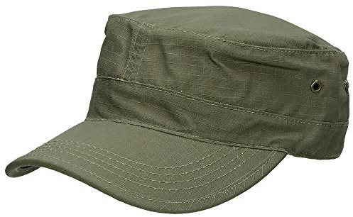 Texar Herren Patrol Cap Verstellbare Olive