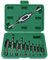 Hongzer - Kit d'Extraction de Vis Cassées, 11 Pièces, Mèches de Perceuse à Vis Brisées et Boulons de Règlage d'Extracteur, Outil de Suppression de Fixations