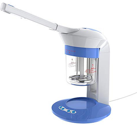 Home Spa Facial Steamer, Ozon-Gesichtsdampfer Sterilisieren und Aufhellen Ozon Gesichtsdampfer Verbessern die Durchblutung und den Stoffwechsel