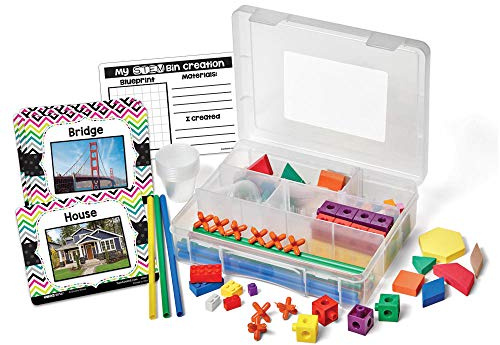 Learning Resources Mint Bins-Boxen Spiel- und Lernpaket, 4er-Set, Technik- und Mint-Herausforderungen lösen im Klassenzimmer, Altersstufen 5-9