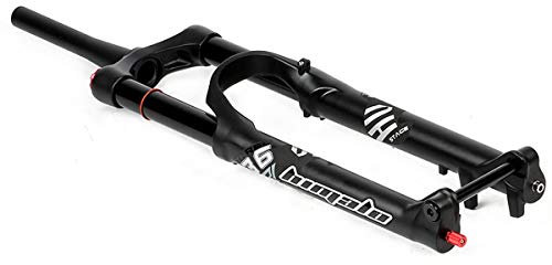 MZPWJD 27.5 29 Inch Mountain Bike Fork DH AM MTB Fork 36 Travel 160mm Bicycle Air Suspension Cone 1-1/2 MTB Disc Brake Fork Thru Axle 15 * 110mm Hand Control (Color : Black, Size : 29inch)