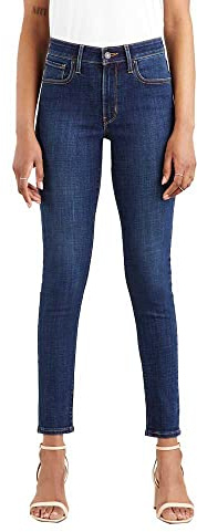 Levi's Women's 711 Skinny MED Indigo-Worn in, New Sheriff, 25W x 30L