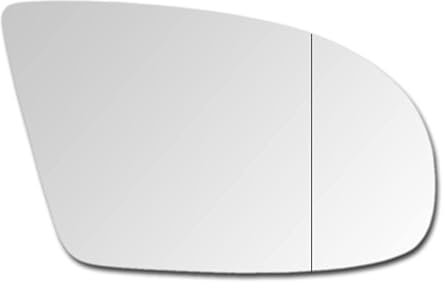Spiegelglas zum Kleben Ersatzspiegelglas Außenspiegel Rechts Asphärisch passend für OPEL TIGRA A 1994-2000