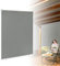 ACXIN Außenrollo Senkrechtmarkise Sonnenschutzrollo Verdunkelungsrollo Rollo Beschattung Sonnenschutz Balkonrollo UV Schutz (180 x 240 cm, Grau)