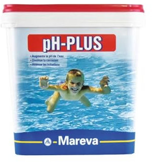 Prodotto per la cura della piscina - Mareva pH+ - 5 kg di Mareva