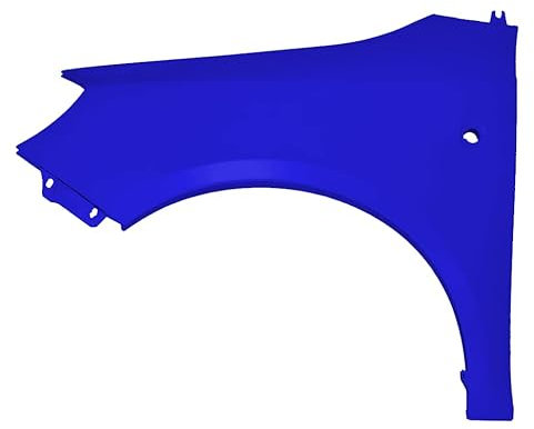 Gal Industrial Kotflügel kompatibel für Skoda Fabia II (5J) | Roomster 4590 Links Blau Vorderseite lackiert