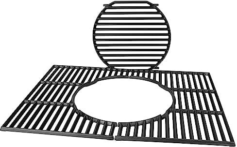GriHero Griglia a gas per barbecue Weber Spirit I & II 200 Series Spirit E-210 E-220 S-210 S-220, S-210 S-220, in ghisa con inserto rotondo rimovibile, Gourmet BBQ Grill System 8846