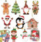 Christmas Arts and Crafts for Kids - 18 DIY Stickers, Xmas Activities for 2-5 Years Old Children, Make Your Own Decorations