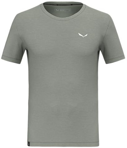 Salewa Eagle Minilogo Merino T-Shirt Men, Green, M