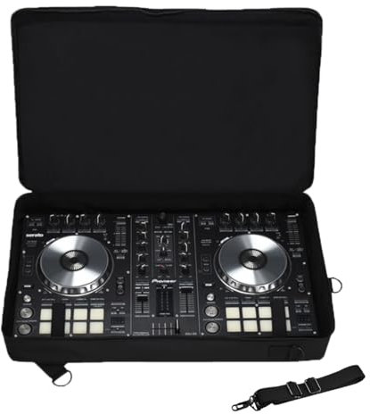 Growalleter Reisetasche für Pioneer DJ DDJ-FLX4 / DDJ-400 / DDJ-FLX6 / DDJ FLX10 / DJ SR2 Controller, Tragetasche mit Zubehör und verstellbarem Schultergurt, Sr2, Nein