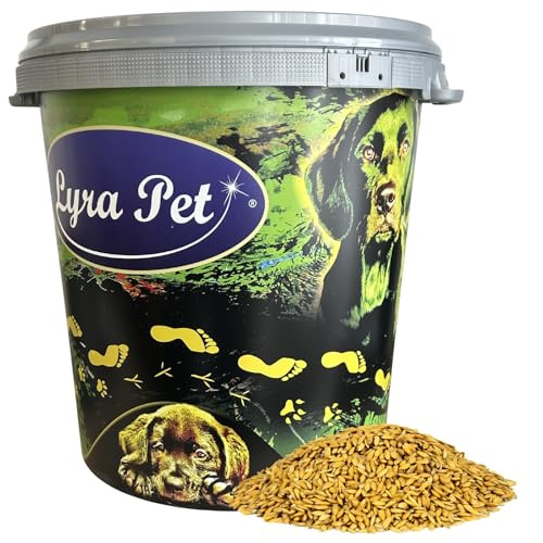 Lyra Pet® 10 kg Paddyreis in 30 L Tonne Vogelfutter Ergänzung für Wildvögel