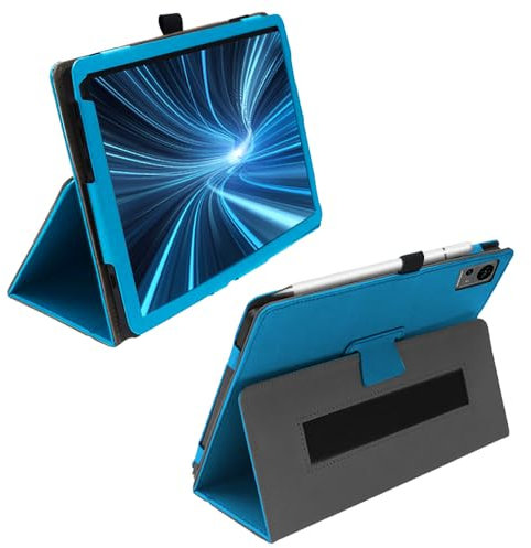 Hoibon Schutzhülle für Teclast T60 Tablet 30,5 cm (12 Zoll), Folio-Aufstellfunktion, automatische Wake/Sleep-Funktion, PU-Leder, Schutzhülle für Smart Cover mit Handschlaufe, Ständer für Android 14