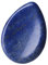 GUJOXILA Lapislazuli Kristalle Sorgensteine Handschmeichler Stein Tropfenform Kristall Sorgensteine Heilsteine Daumenstein Meditation Spirituelle Energieausgleich