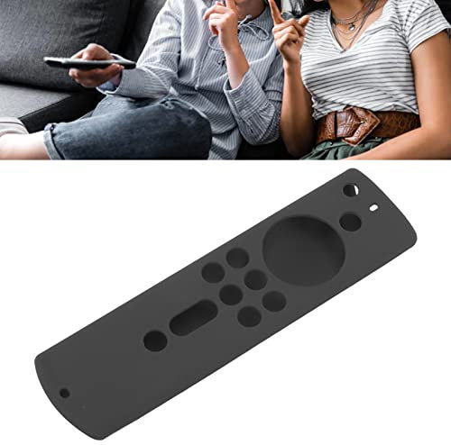 Remote Case for Fire TV Stick 4K,Protective Silicone Cover with Lanyard and Precise Cutouts, Shockproof Anti Slip, Skin Friendly (Gray)