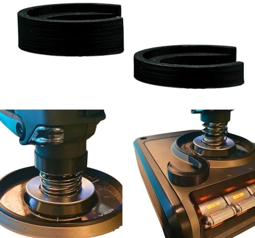 EMALPE Placas de ajuste de tensión de resorte para Saitek X52 y X52 Pro, 2 piezas pequeñas y grandes