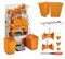 Machine à Jus d'Oranges Automatique Professionnelle - Presse-Agrumes pour Jus Frais - Idéal pour Cafés, Hôtels et Restaurants - Rendement Optimal pour Jus d'Agrumes et Fruits
