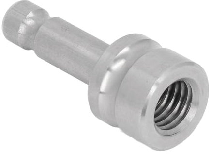 Prisma-Pol-Adapter aus Edelstahl, Innengewinde, Totalstation, Schnellspanner, Prisma-Adapter, Vermessungsstativ-Adapter