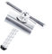 BlissfulAbode Folding Bike C Type Hinge Clamp Aluminum Alloy Frame Connector for Brompton Bicycle Lever Clip Accessories(Silver)
