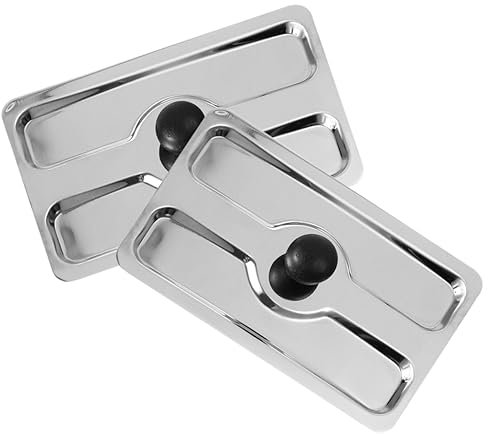 NAMOARLY Tapa Superior Para Tostadora De Acero Inoxidable Fácil De Limpiar Para Panificadora Diseño Compacto