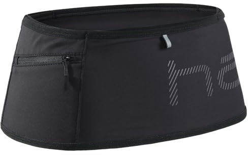 Ultralight Trail Running Belt, Lightweight Waistpacks, Run Phone Holder Waist Band Pack with 5 Open Quick Access Pockets for Keys, Cards, Earphones, Hydration Soft Flask– for Men and Women