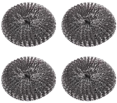 4-Pack Kettle Descaler Balls – Stainless Steel Limescale Remover, Reusable Anti-Scale Cleaning Balls for Kettles & Coffee Machines, Eco-Friendly