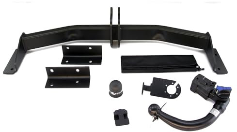 RIDIGO Anhängerkupplung abnehmbar für Hyundai Tucson 2 II LM USA 2010-2015 mit universalem E-Satz 13-polig