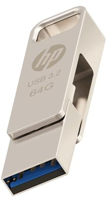 HP x206c 64GB OTG USB 3.2 Type-C/Type-A Metall, 120MB/s