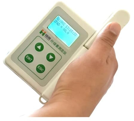 YXZKJZJ Pflanzennährstoffprüfung Chlorophyll-Analysator-Messgerät 0,0-99,9 SPAD Blatttemperaturmessgerät mit USB-Datenexport Schnelle Antwort(YB)