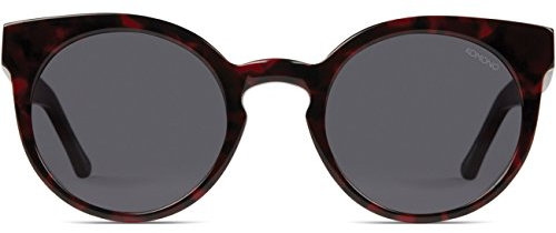 Komono Damen Sonnenbrille LULU , Größe:ONESIZE, Farbe:rot, Farben:ACETATE TORTOISE RED