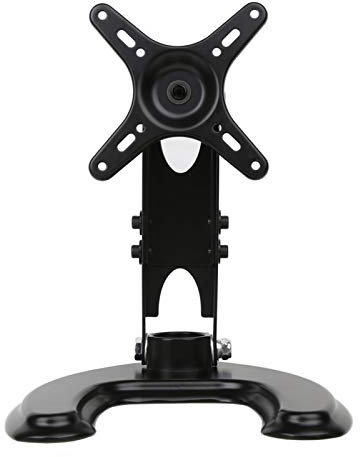 Wearson U-Shape 14 to 24inch 180 Degree Adjustable LCD Monitor Stand Mount Folding VESA Monitor Stand All-Metal-Body With VESA Hole 75x75mm 100x100mm