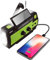 Radio Solaire,Zhongkaifa Radio Dynamo AM/FM Rechargeable, étanche, Lampe Dynamo LED pour randonnée, Camping, extérieur, Urgence